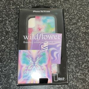 wildflower tie dye case